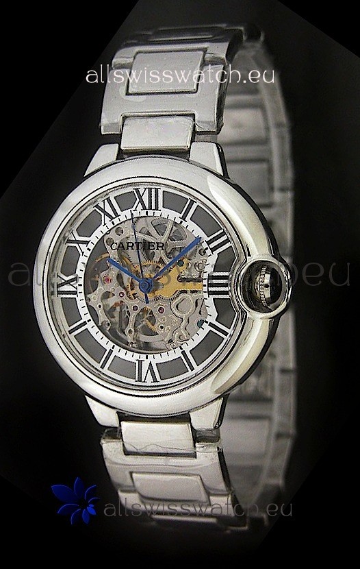 IMG_9085 Cartier Ballon de in Black layerd Dial Replica 2