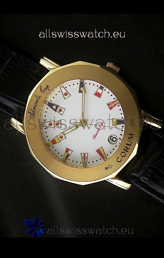IMG_9085 Corum Admiral's Cup in White Dial Replica 2