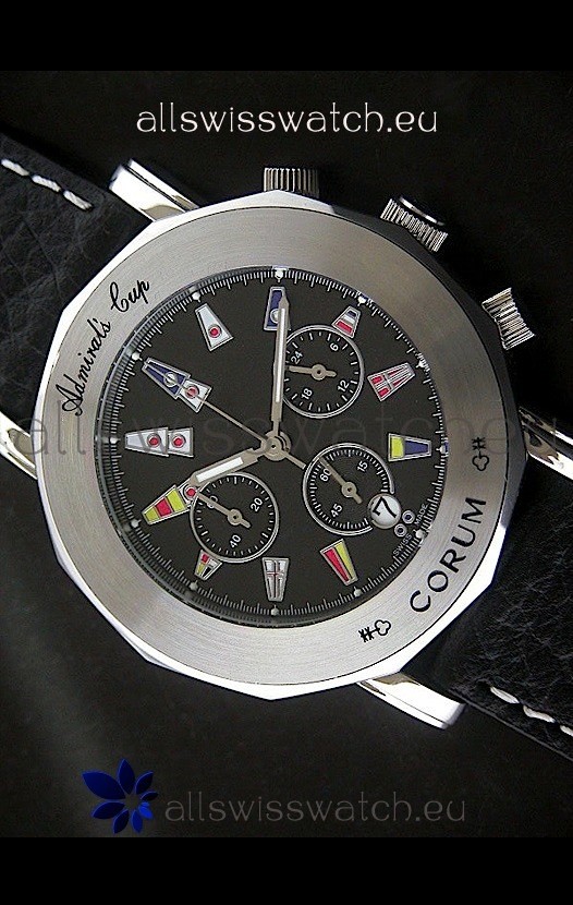 IMG_9085 Corum Admiral's Cup in Black Dial Replica 2