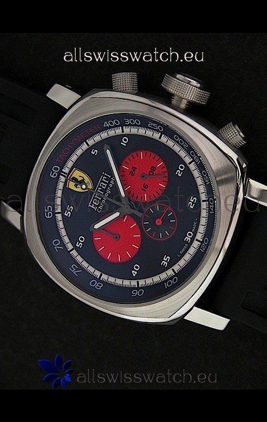 IMG_9085 Ferrari Chronograph in Black Dial Replica 2