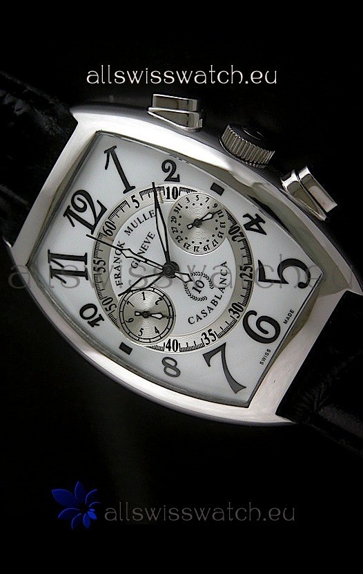 IMG_9085 Franck Muller Casa Blanca in White Dial Replica 2