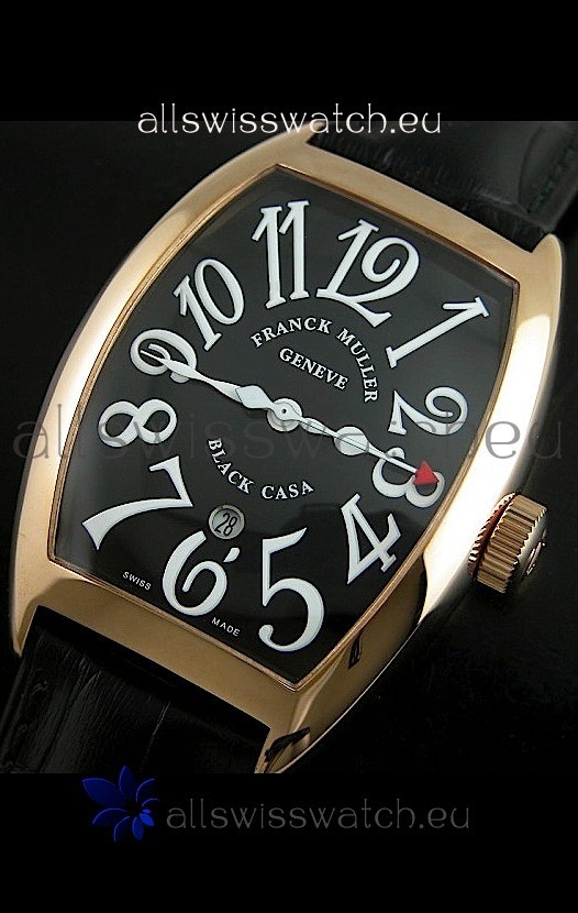 IMG_9085 Franck Muller Black Casa in Black Dial Replica 2
