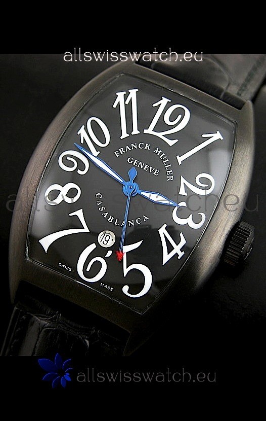 Franck Muller Casa Blanca in Black Dial Replica 2