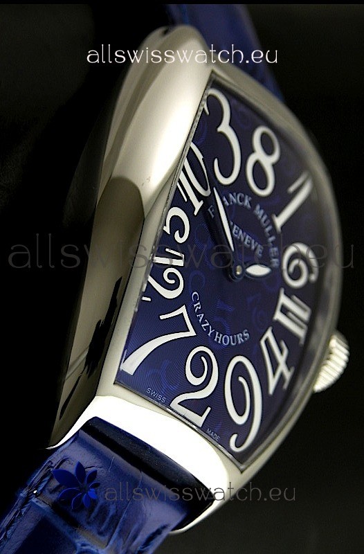 IMG_9085 Franck Muller Crazy Hours in Blue Dial Replica 2