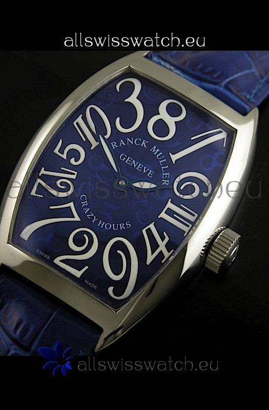 IMG_9085 Franck Muller Casablanca Crazy Colors Edition in Blue Replica 2