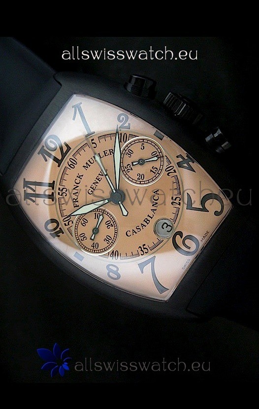 IMG_9085 Franck Muller Casa Blanca in Orange Dial Replica 2