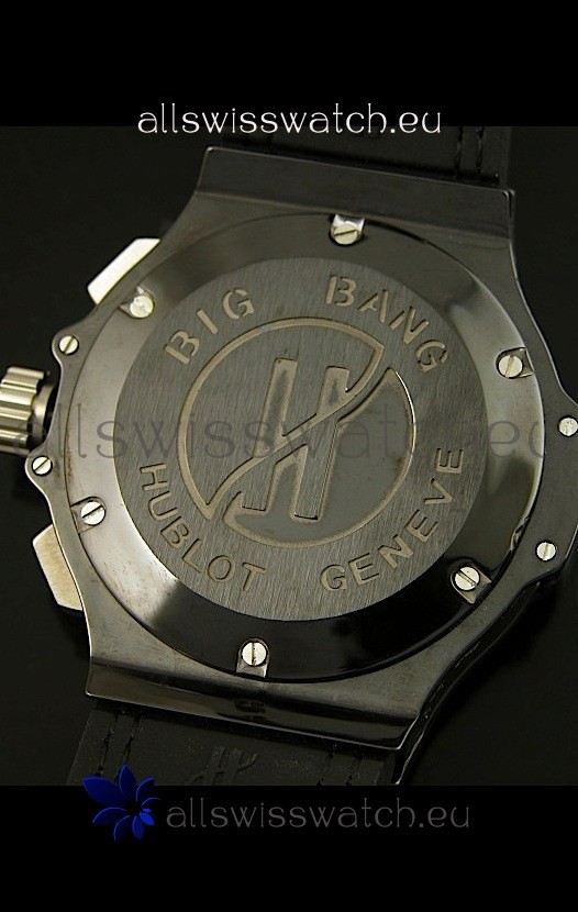 IMG_9085 Hublot Big Bang Black Ceramic Case in Quartz Movement Replica 2