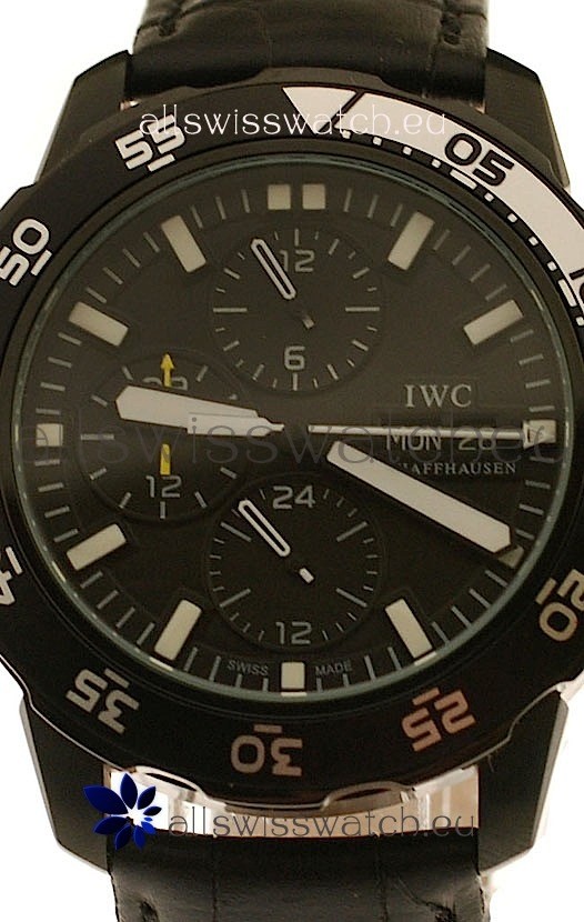 IWC Aquatimer Chronograph PVD Replica 2