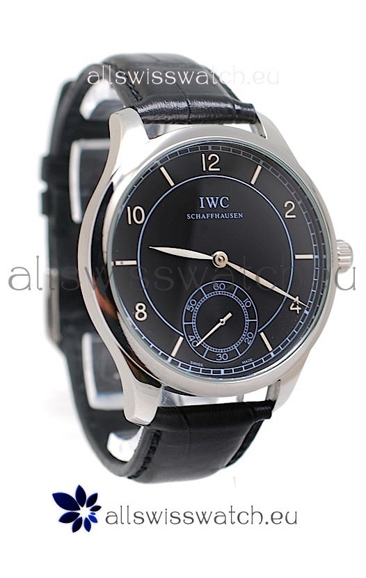IMG_9085 IWC Portugese Automatic in Black Dial Replica 2