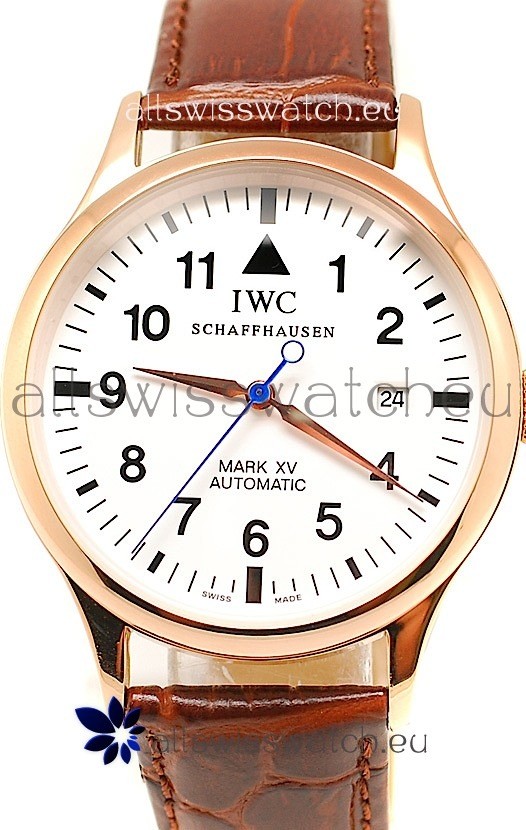 IMG_9085 IWC Portugese Automatic Gold in White Dial Replica 2