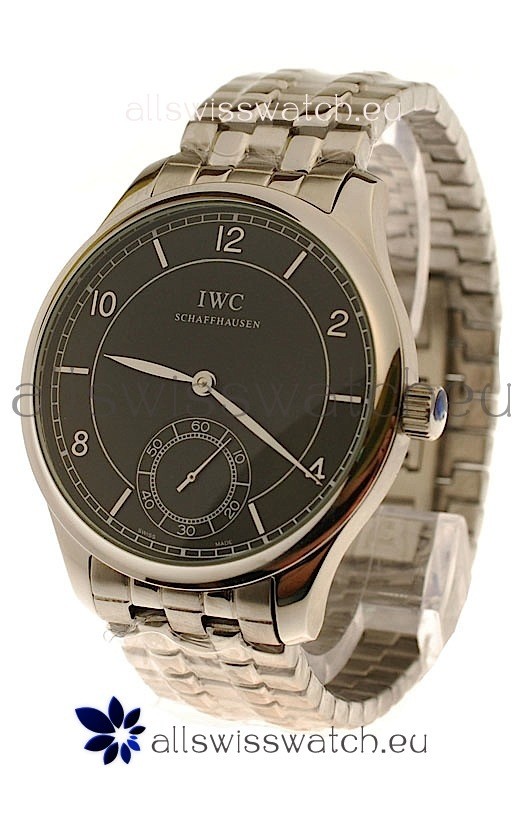 IMG_9085 IWC Portugese Automatic in Black Dial Replica 2