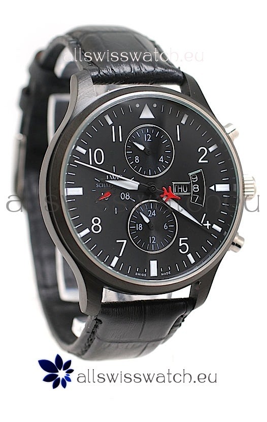 IMG_9085 IWC Pilot Spitfire Automatic PVD in Black Replica 2
