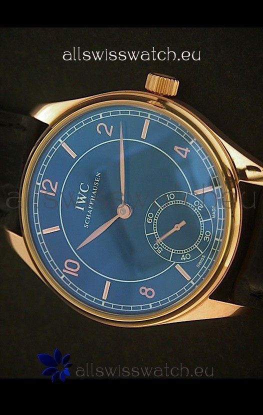 IWC Schaffhausen in Rose Gold Casing Replica 2