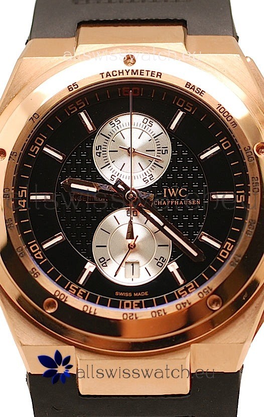 IMG_9085 IWC Ingenieur Chronograph Gold Replica 2