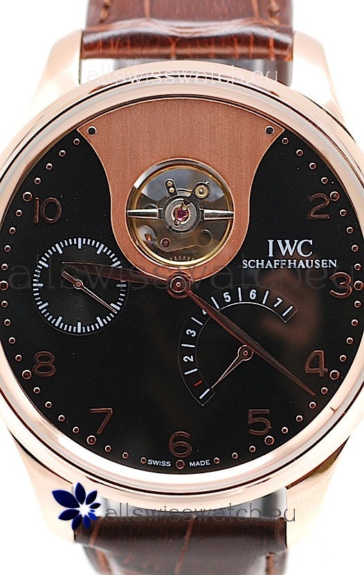 IMG_9085 IWC Portuguese Tourbillon Mystere Rose Gold Replica 2