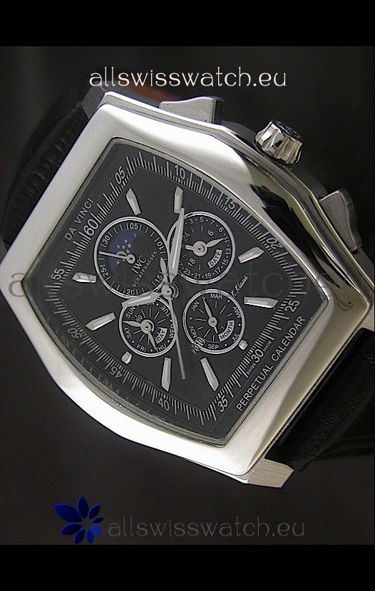 IWC Schaffhausen Da Vinci in Black Replica 2