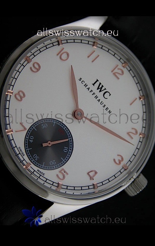 IMG_9085 IWC Pro Tuguese in White Dial Replica 2