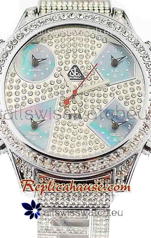 IMG_9085 Jacob & Co Diamond in Light Blue Sub Dial Replica 2