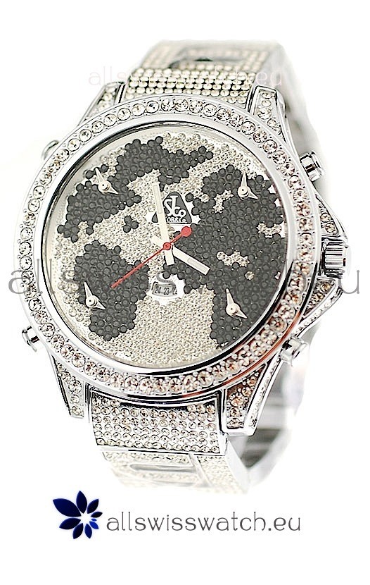 IMG_9085 Jacob & Co Diamond in Black/White Diamond Dial Replica 2