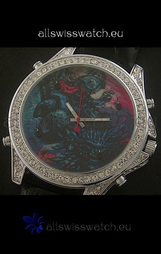 IMG_9085 Five Time Zones J&C Imitations in Full Diamonds Replica 2