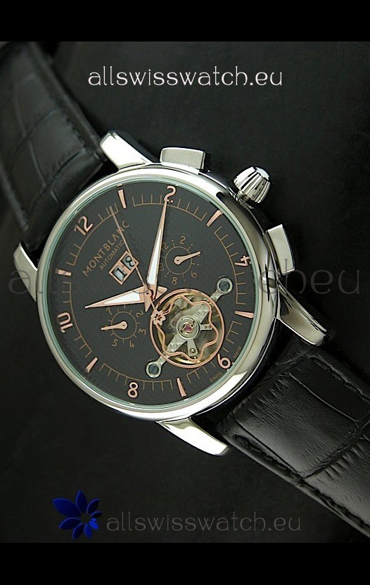IMG_9085 Mont Blanc Flying Tourbillon in Black Dial Replica 2