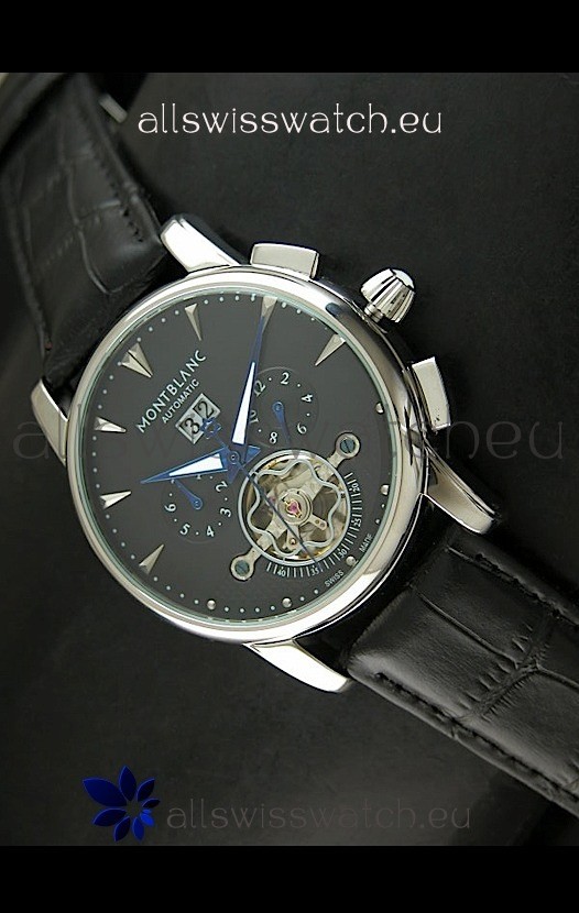 IMG_9085 Mont Blanc Flying Tourbillon in Black Dial Replica 2