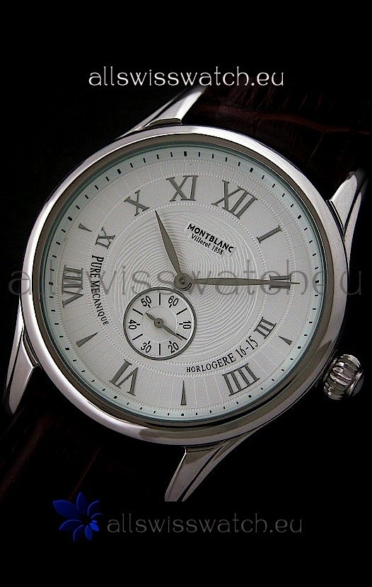 Mont Blanc Star Chrono in White Dial Replica 2
