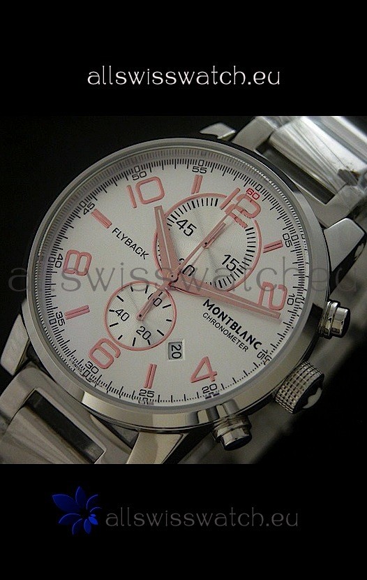 IMG_9085 Montblanc FlyBack Chronometer in Stainless Steel Casing Replica 2