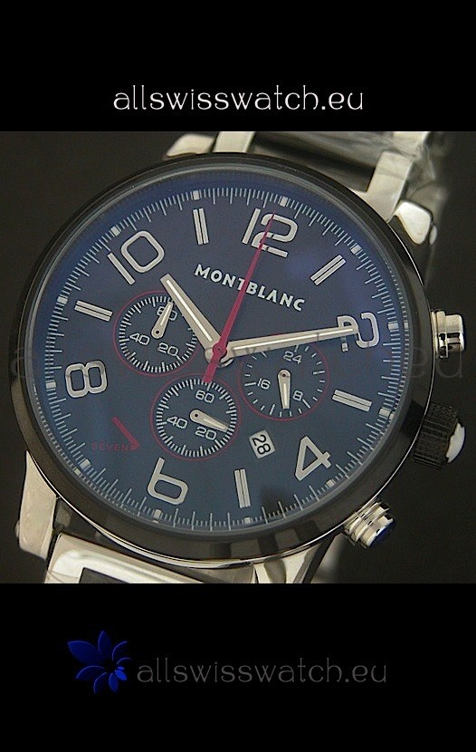 IMG_9085 Montblanc Timewalker Chronograph in Stainless Steel Replica 2