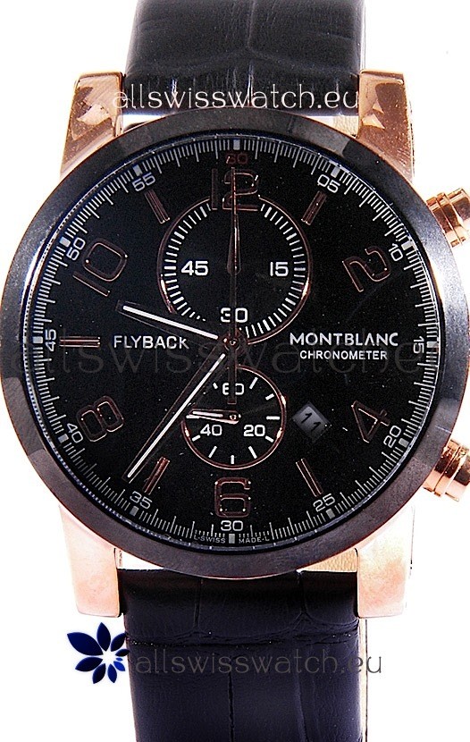 IMG_9085 Mont Blanc Classic Flyback Chronograph Replica 2
