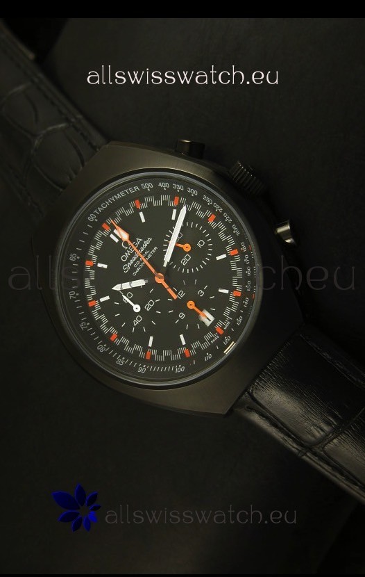 IMG_9085 Omega Speedmaster MARK II Co-Axial Chronograph PVD Case Replica 2
