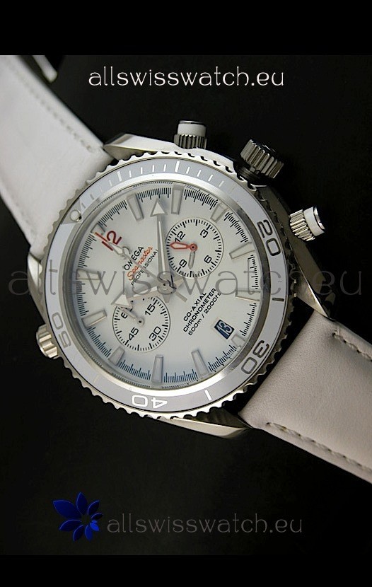 IMG_9085 Omega Seamaster The Planet Ocean in White Replica 2
