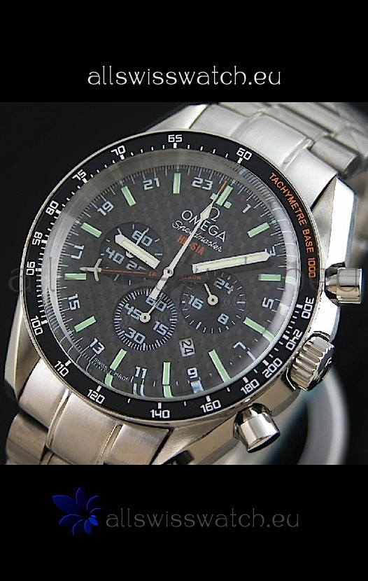 IMG_9085 Omega Speedmaster HB-SIA in Black Checked Dial Replica 2