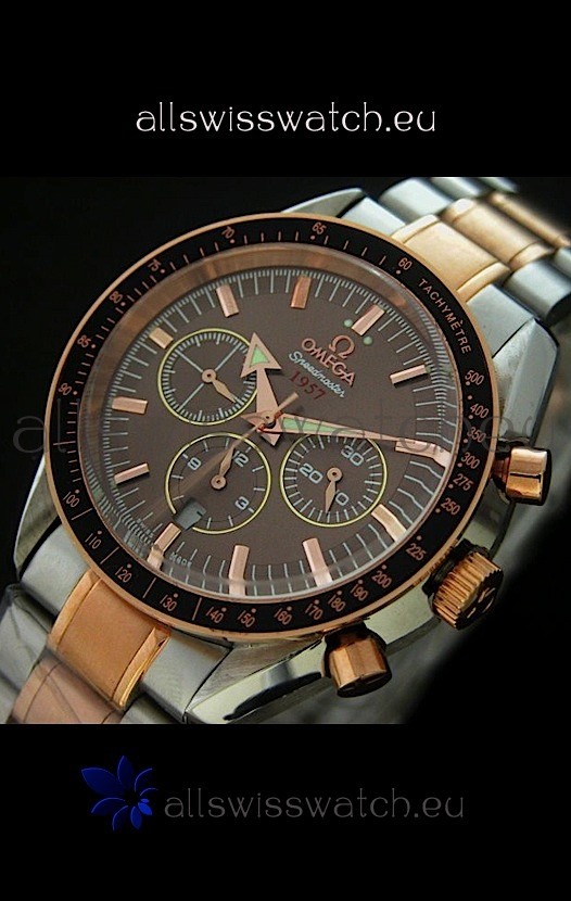 IMG_9085 Omega Speedmaster 1957 in Brown Dial Replica 2