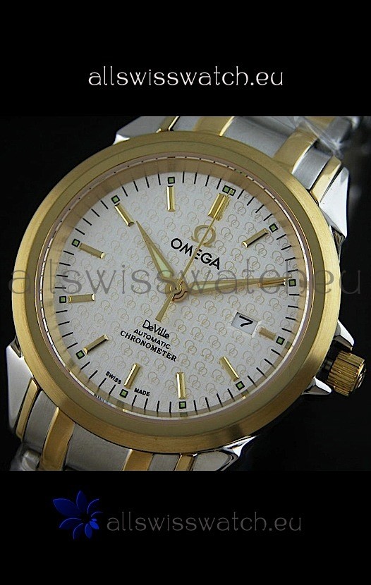 IMG_9085 Omega De Ville Automatic in Yellow Gold Casing Replica 2