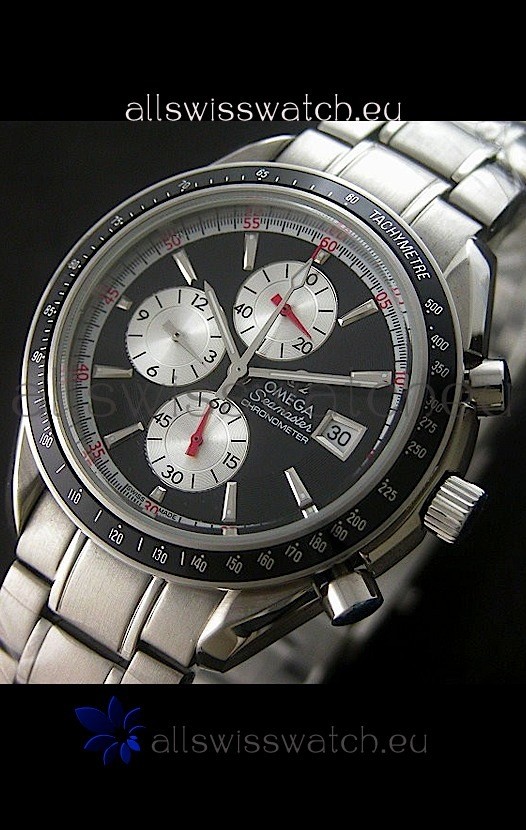 IMG_9085 Omega Seamaster Chronometer in Black Dial Replica 2