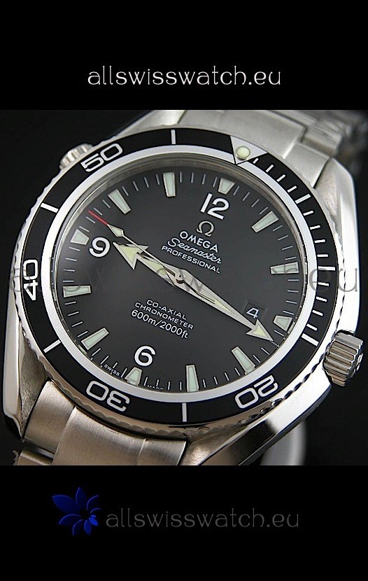 IMG_9085 Omega Seamaster Planet Ocean in Black Dial - Quality Casing Replica 2