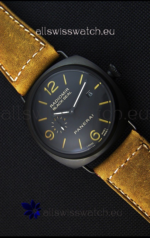IMG_9085 Panerai Radiomir Black Seal PAM292 in Black Dial Replica 2