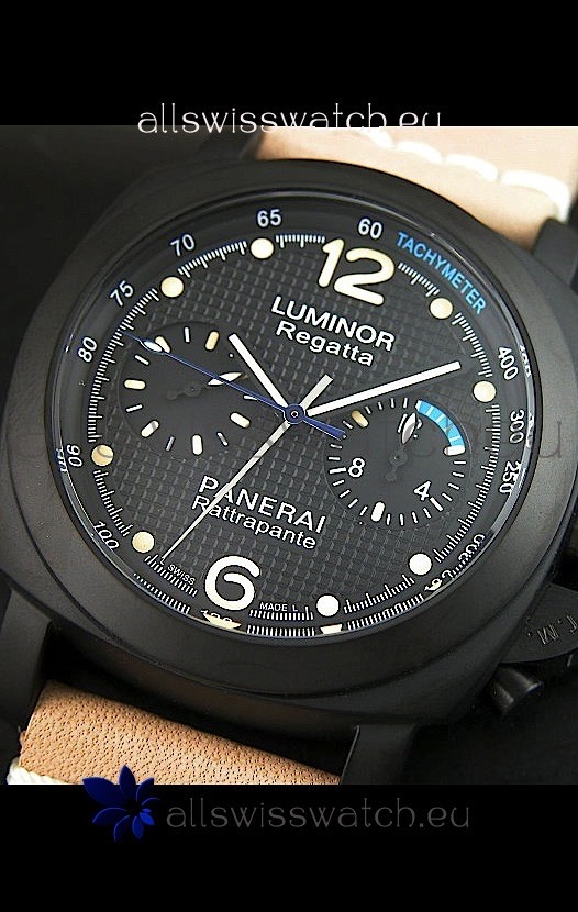 IMG_9085 Panerai Luminor Regatta Rattrapante PVD Replica 2