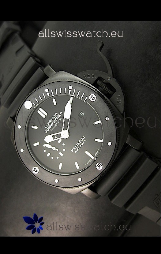 IMG_9085 Panerai Luminor Submersible PAM389 FULL PVD Replica 2