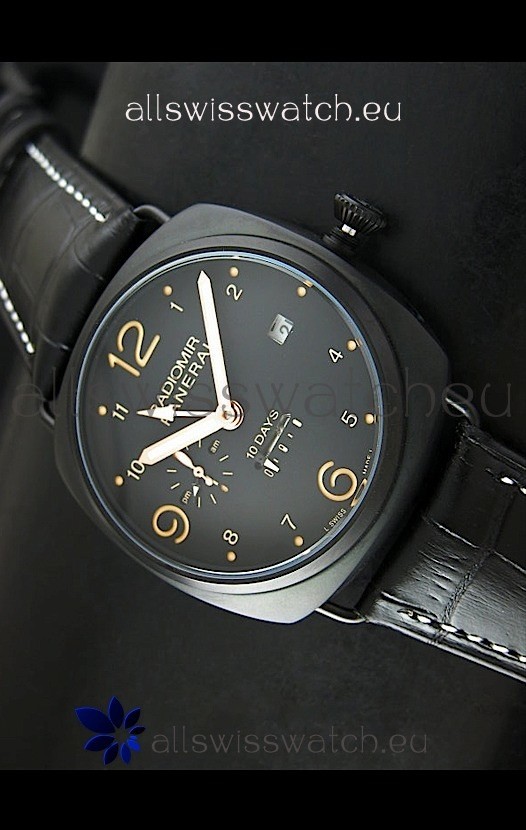 IMG_9085 Panerai Radiomir PAM497 10 Days in PVD Case Replica 2