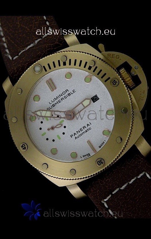 IMG_9085 Panerai Luminor Submersible 1000M Automatic Rose Gold Replica 2