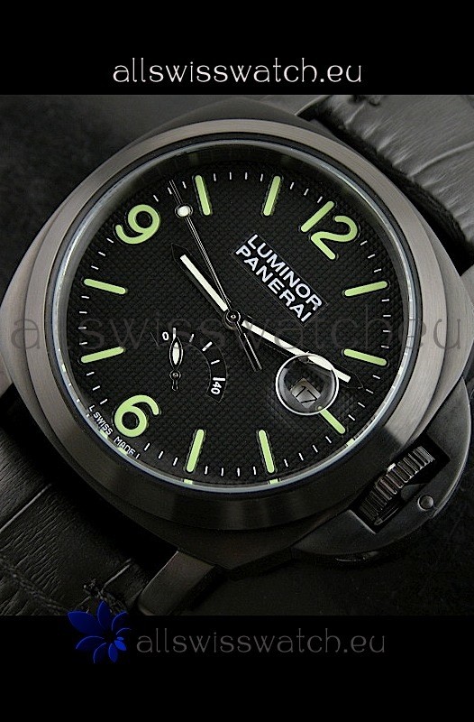 Panerai Luminor Power Reserve Automatic in Black Replica 2