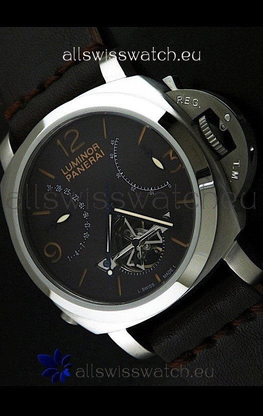 IMG_9085 Luminor Panerai Tourbillon in Black Dial Replica 2