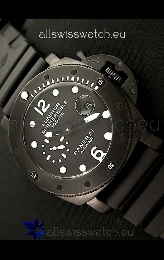 IMG_9085 Panerai Luminor Submersible 1000M Automatic PVD Replica 2