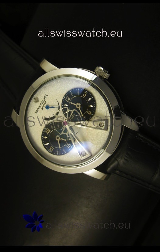 IMG_9085 Patek Philippe Dual Sub Dial Movement Replica 2