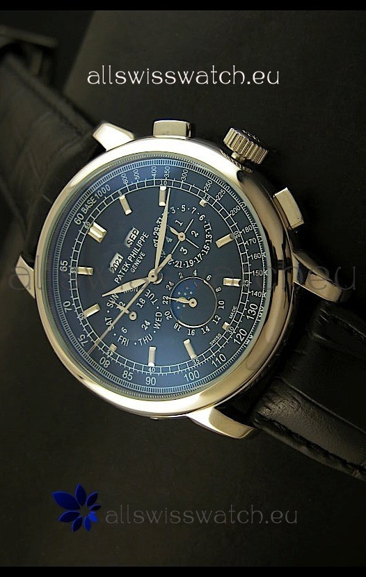 IMG_9085 Patek Philippe Complications in Black Dial Replica 2