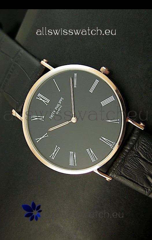 IMG_9085 Patek Philippe Calatrava Ulta-Thin - 4MM Thick Replica 2