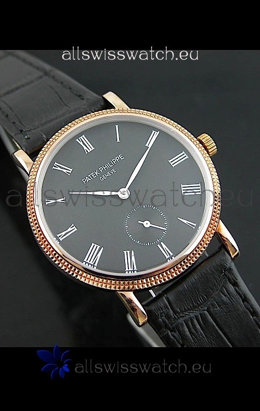IMG_9085 Patek Philippe Calatrava Mens in Grey Dial Replica 2