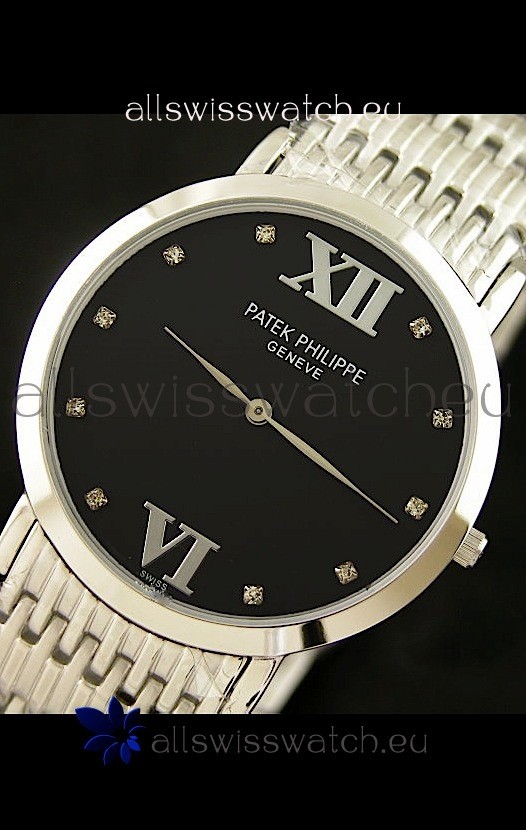 IMG_9085 Patek Philippe Geneve Men in Black Dial Replica 2